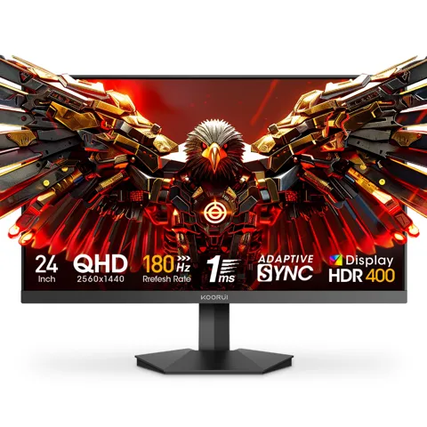 KOORUI G2421V QHD IPS 180Hz 24-inch Gaming Monitor