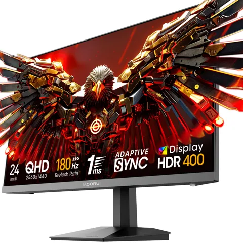 KOORUI G2421V QHD IPS 180Hz 24-inch Gaming Monitor