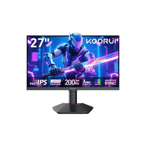 KOORUI G2722P Fast IPS WQHD 27-inch 200Hz Gaming Monitor