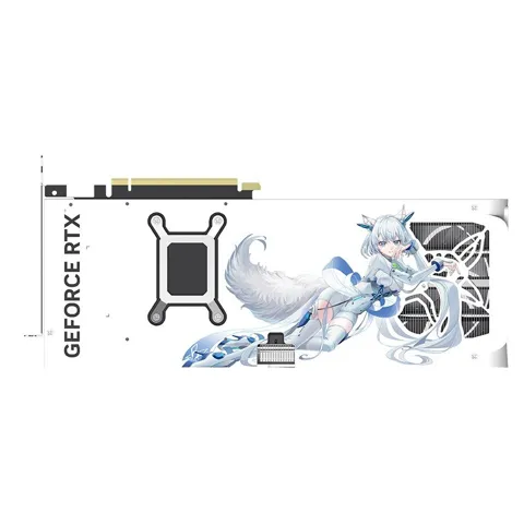 Manli Polar Fox GeForce RTX 5070 OC 12GB GDDR7 Graphics Card