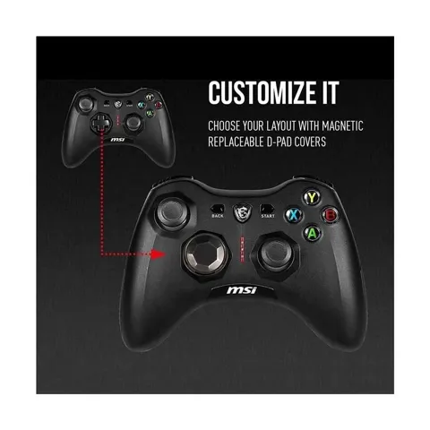 MSI FORCE GC30 V2 Black Gaming Controller