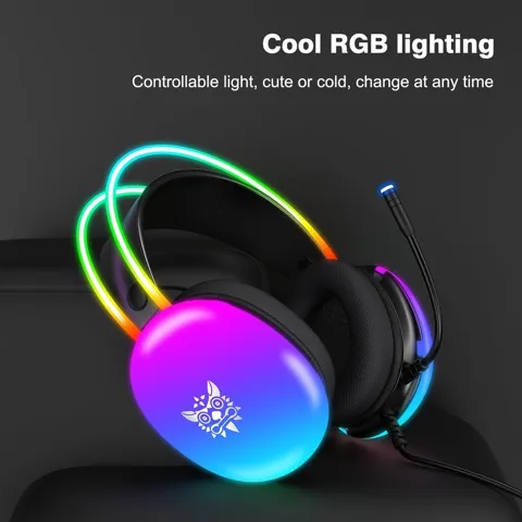 Onikuma X25 RGB Wired Gaming Headset
