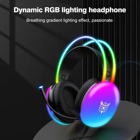 Onikuma X25 RGB Wired Gaming Headset