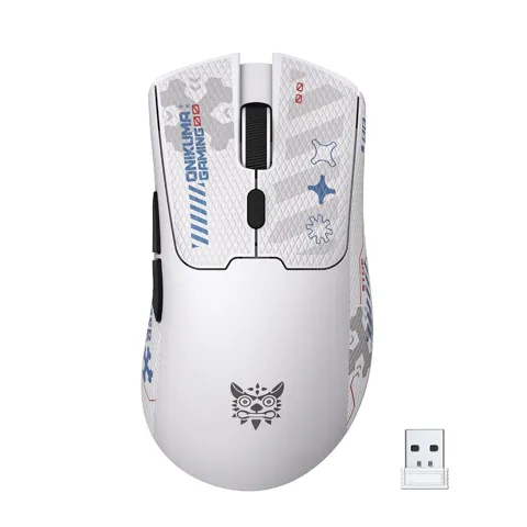 ONIKUMA DM01 Lightweight Low Latency DIY Custom Stickers Wireless Mouse