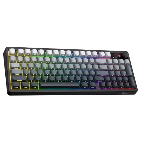 Onikuma MT902 Tri-Mode RGB Keyboard with Rotation Control
