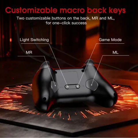ONIKUMA C1 Tri-Mode Gyroscope Six-Axis Dual Hall Effect Gaming Controller