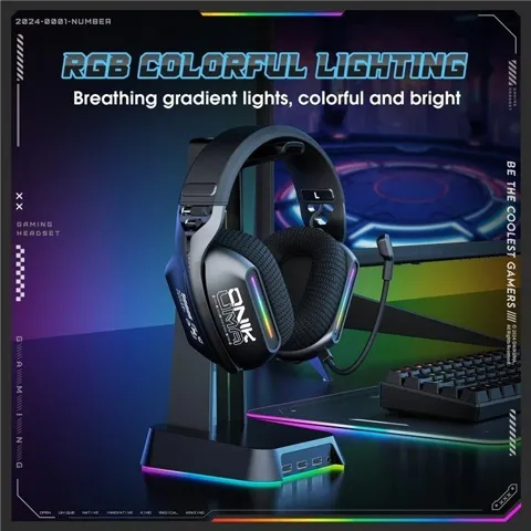 ONIKUMA GT808 Tri-Mode Ultra-Low Latency Wireless Gaming Headset