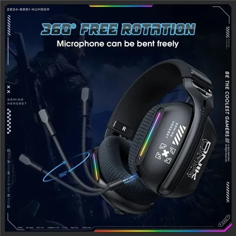 ONIKUMA GT808 Tri-Mode Ultra-Low Latency Wireless Gaming Headset
