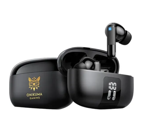 ONIKUMA TX612 Gaming Earbuds Low Latency with Hi-Fi Sound for PS5