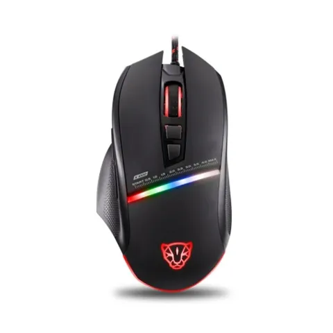 MotoSpeed V10 Black Wired Gaming Mouse