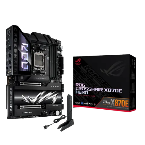 Asus Rog Crosshair X870E Hero AMD Socket AM5 ATX Motherboard