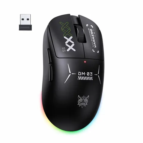 ONIKUMA DM03 Wireless 2.4GHz Bluetooth 3-Mode Rechargeable Gaming Mouse