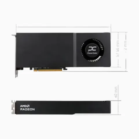 PowerColor Radeon AI PRO R9700 32GB GDDR6 Graphics Card
