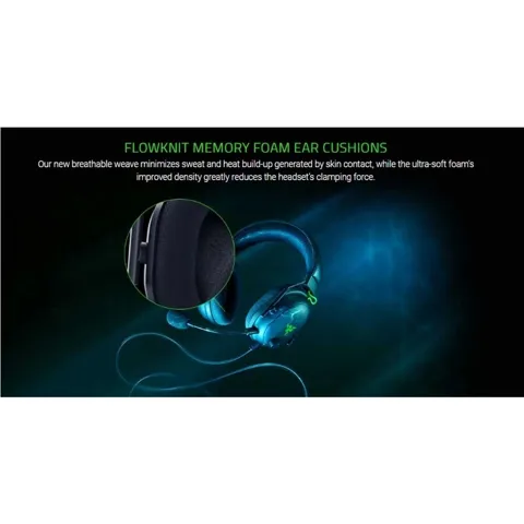 Razer BlackShark V2 Black Wired Gaming Headphone With USB Sound Card