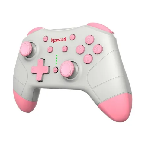 Redragon Pluto G815 Pink Dual Mode Vibration Game Pad