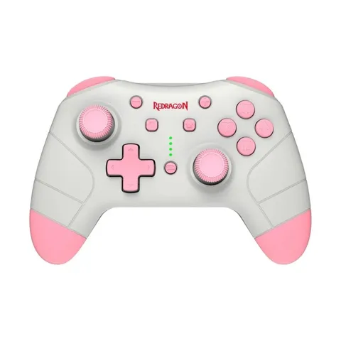 Redragon Pluto G815 Pink Dual Mode Vibration Game Pad