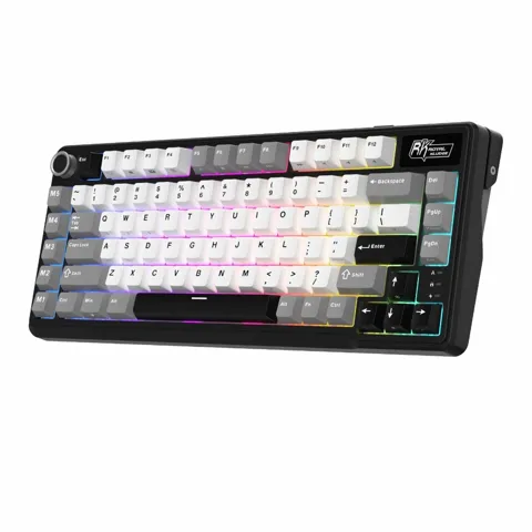 ROYAL KLUDGE RK L75 Hot Swappable Tri Mode Mechanical Gaming Keyboard
