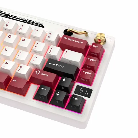 ROYAL KLUDGE RK M65 Hot Swappable Tri Mode Mechanical Gaming Keyboard