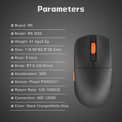 ROYAL KLUDGE RK M30 Wireless Gaming Mouse