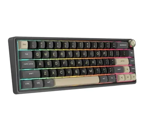 Royal Kludge RK R65 RGB Hot Swappable Mechanical Keyboard- PHANTOM