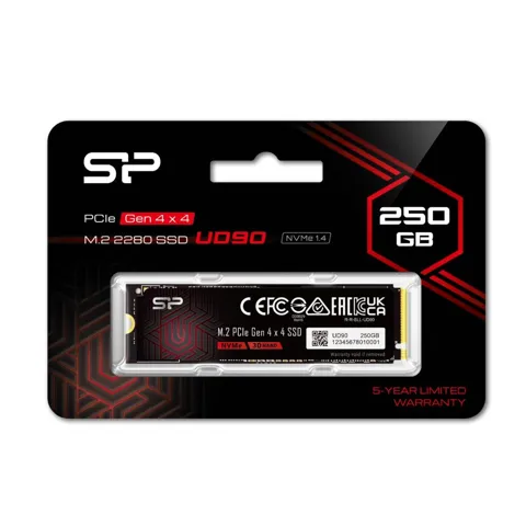 Silicon Power UD90 2280 PCIe Gen4 x4 250GB/500GB NVMe SSD