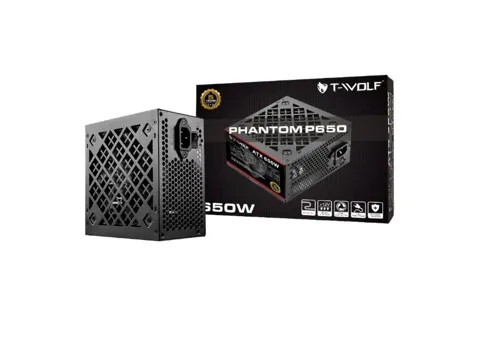 T-Wolf PHANTOM P650 650W ATX Power Supply