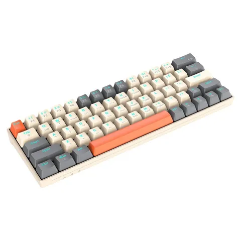 T-Wolf T30 Blue Switch Wireless RGB Mechanical Keyboard