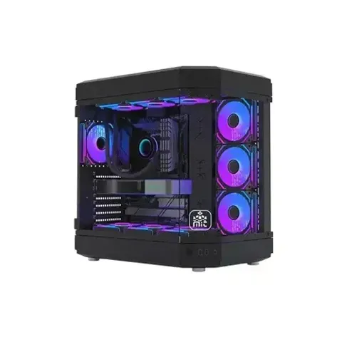 T-Wolf Infinity X10 ARGB ATX Gaming Case Black