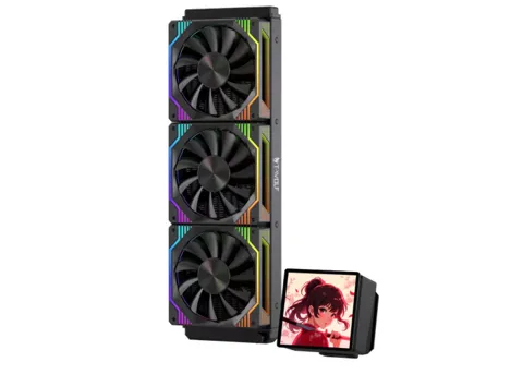 T-Wolf DP-360 Liquid Screen CPU Cooler with Display
