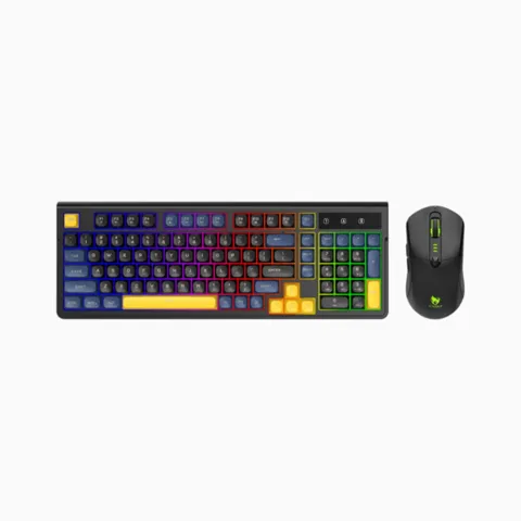 T-WOLF TF300 Dual Mode Wireless BT Keyboard and Mouse Combo